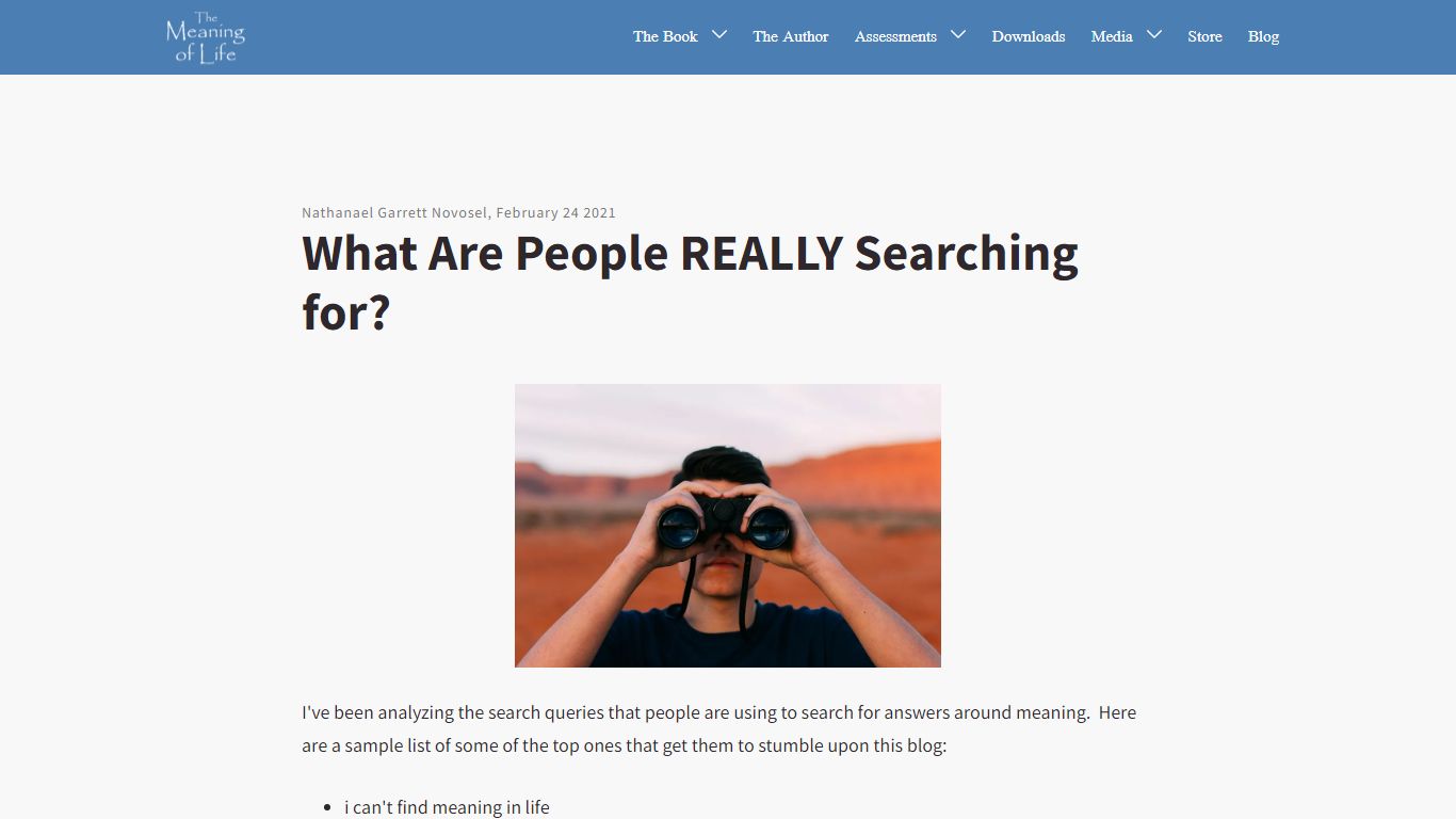 What Are People REALLY Searching for? - Yourmeaninginlife.com